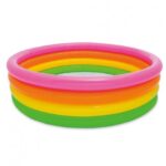 PISCINA INFLABLE INTEX 4 AROS COLORES 168X46CM - 617 L