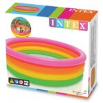 PISCINA INFLABLE INTEX 4 AROS COLORES 168X46CM - 617 L - Image 3