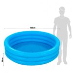 PISCINA INFLABLE INTEX 3 AROS AZUL 168X38 CM - 481 LITROS - Image 4