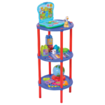 REPISA REDONDA 3 PISOS AZUL