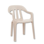 SILLA MÓNACO BEIGE PICA