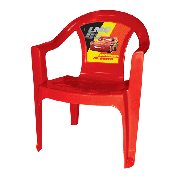 SILLA INFANTIL DISNEY CARS ROJO PICA - Distribuidora Ayala