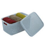CESTO SPIRELLA GREY BLUE 31.5CM PLAPASA